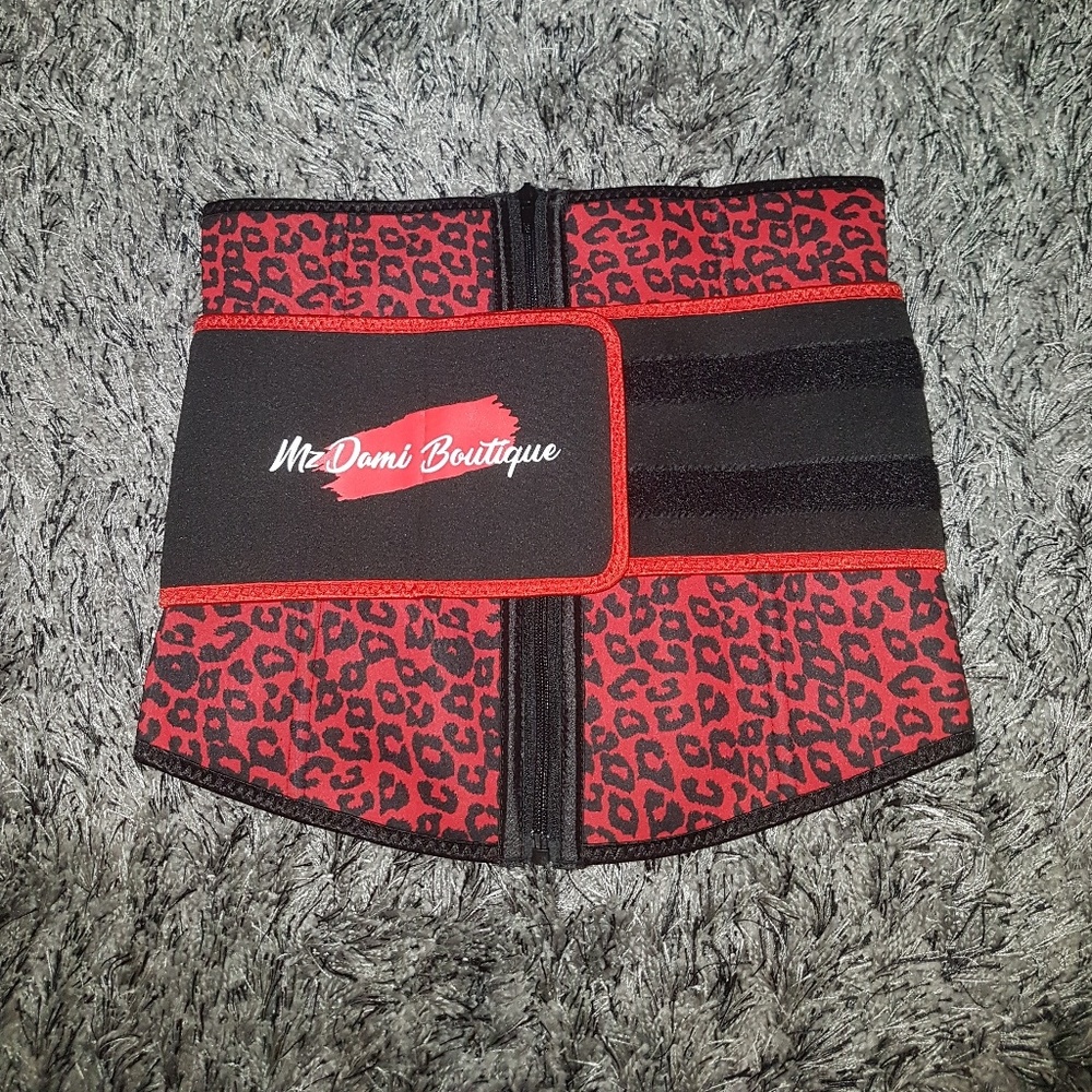 Red Cheetah Waist Trainer